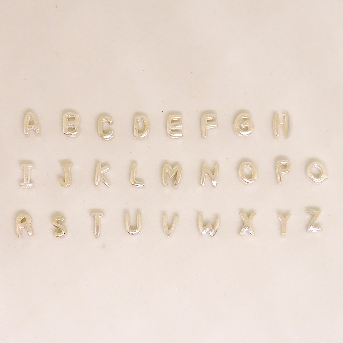 a to z initial necklace