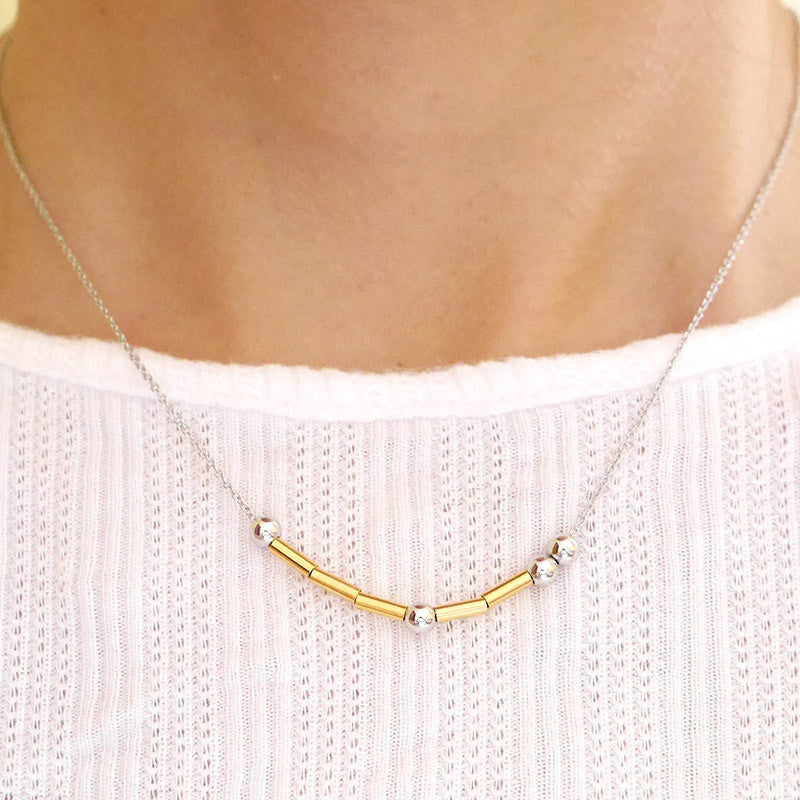 Morse Code Necklace Mix