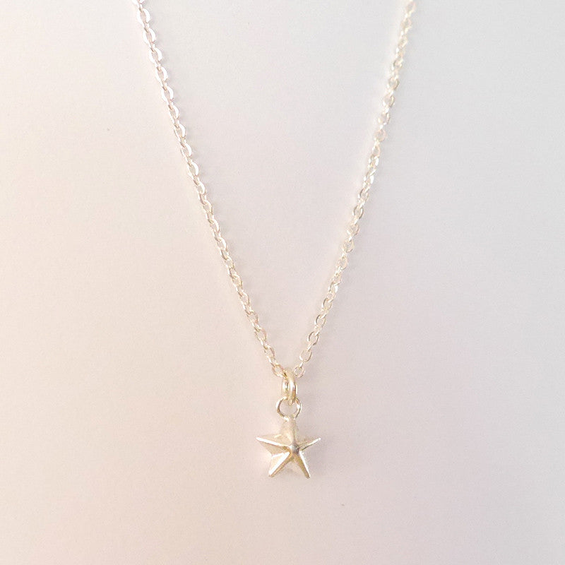 Sterling Silver Star Necklace