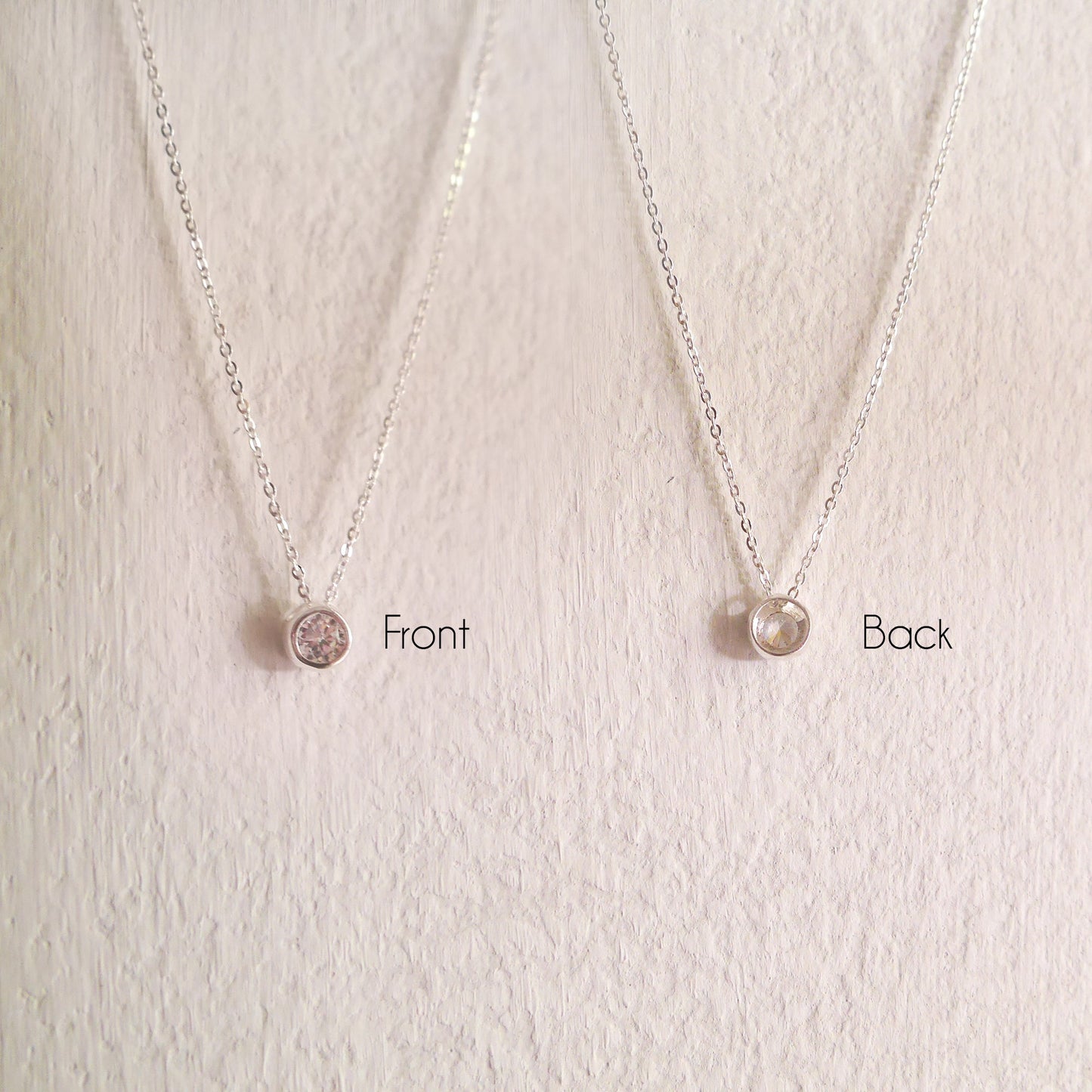 Feeling Grateful Diamond Cubic Zirconia Necklace