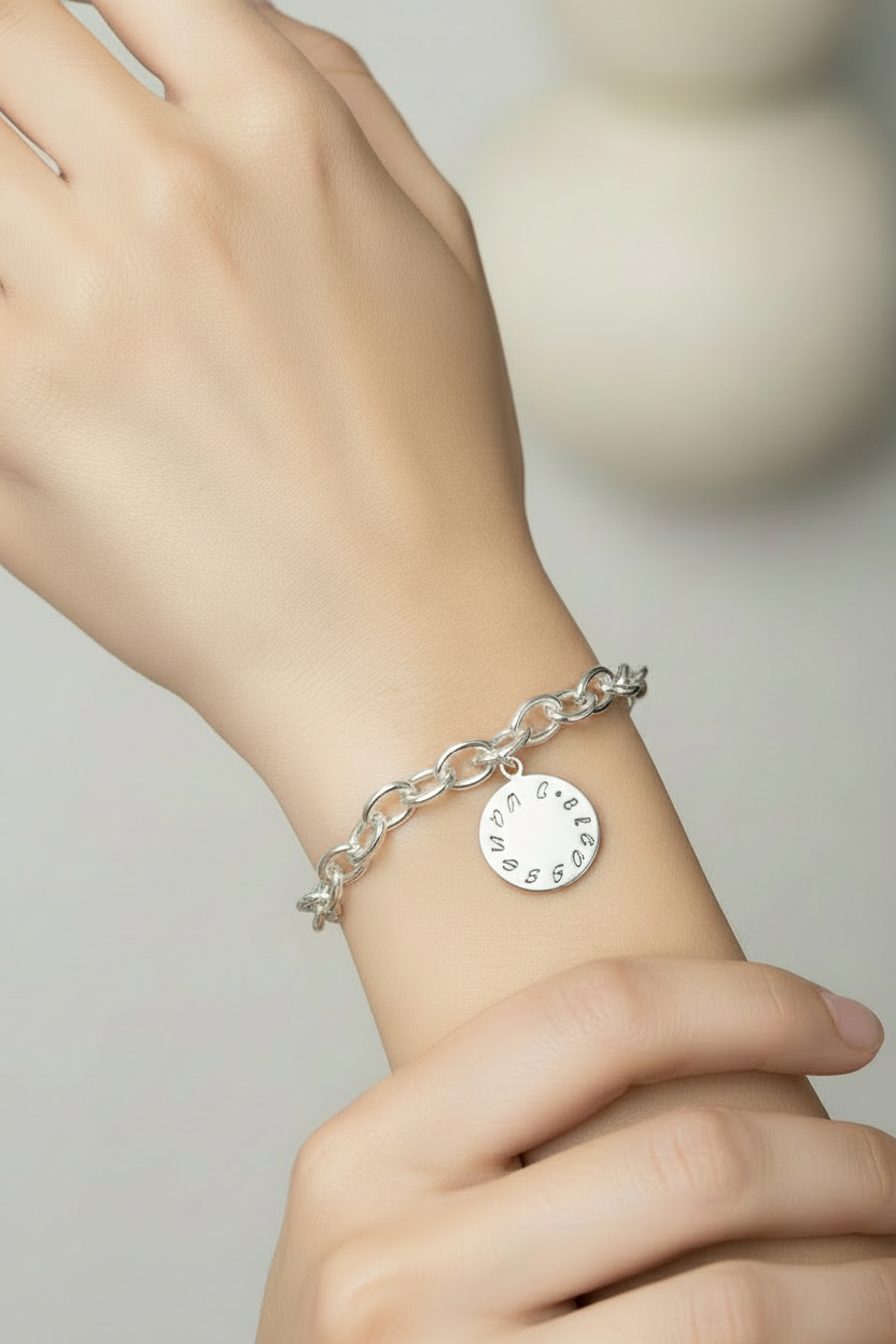 personalized-sterling-bracelet-with-round-tag