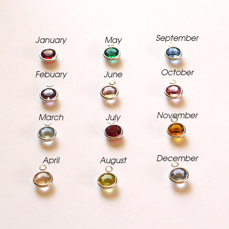 Personalized Birthstone Sterling Bracelet
