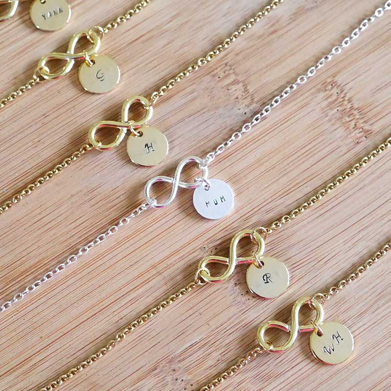 Infinity Sterling Silver Bracelet