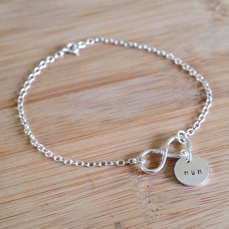 Infinity Sterling Silver Bracelet