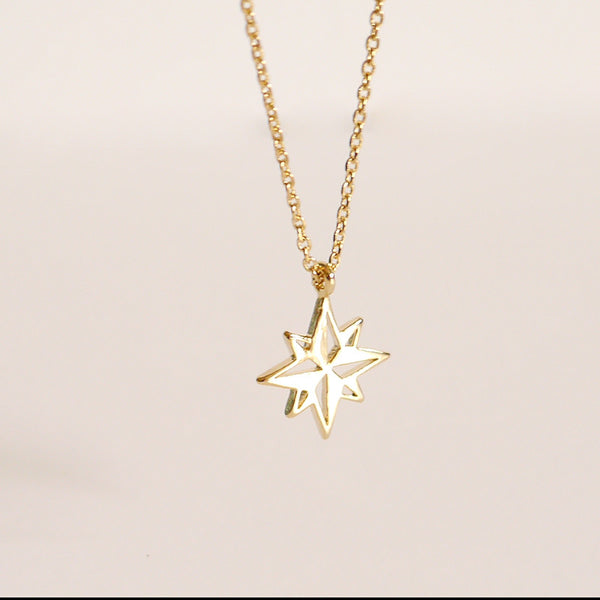 Gold Christmas Necklace