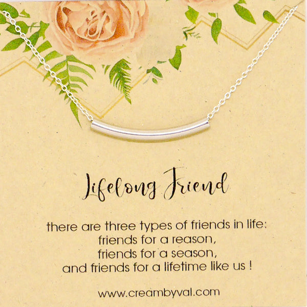 lifelong friend necklace