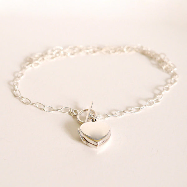 Heart Locket Bracelet