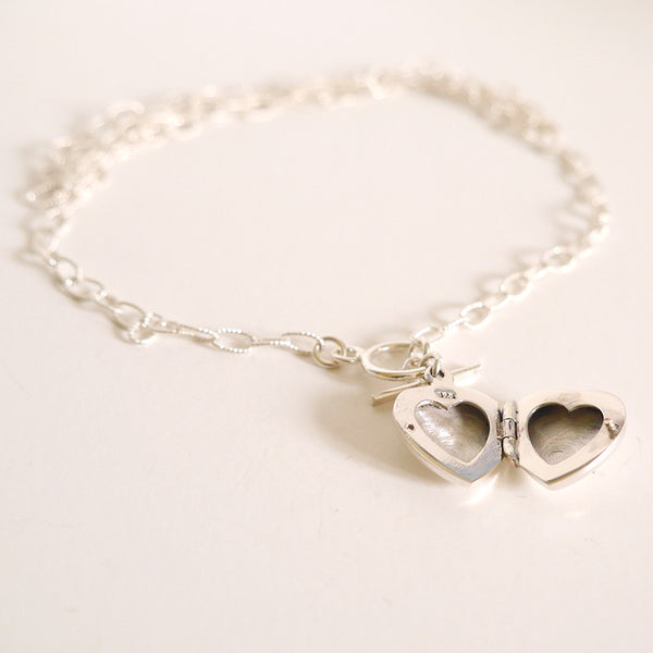 Heart Locket Bracelet