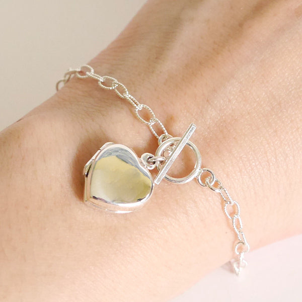 Heart Locket Bracelet