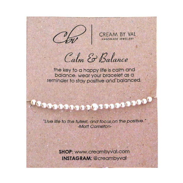 Calm and Balance Stretchable Bracelet