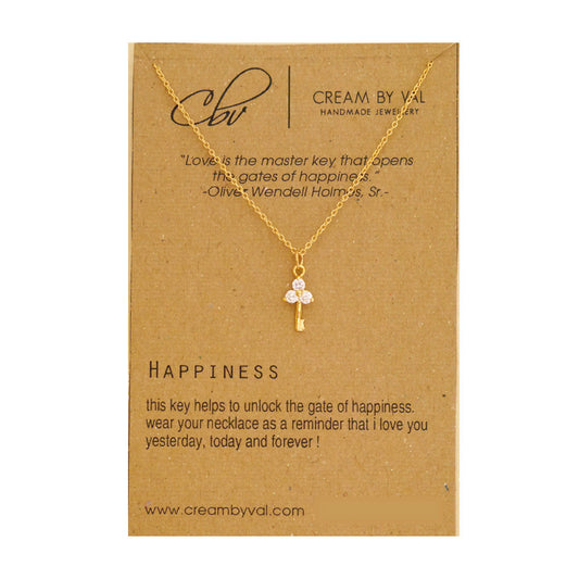 Gold Key Necklace