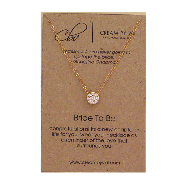 Bride To Be Necklace