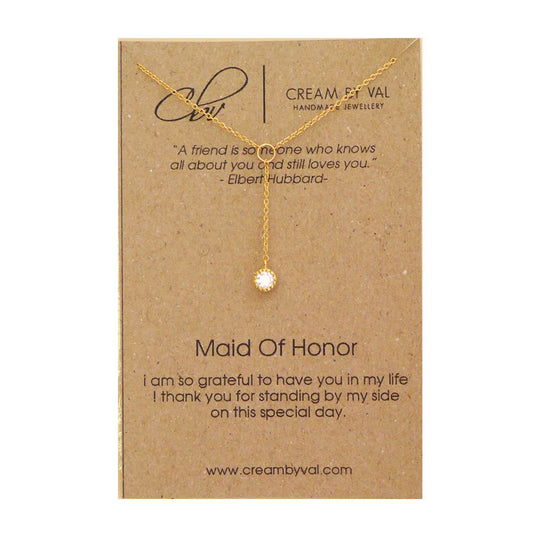 Maid Of Honor Necklace