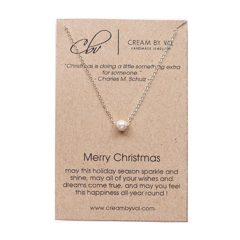 Merry Christmas Necklace