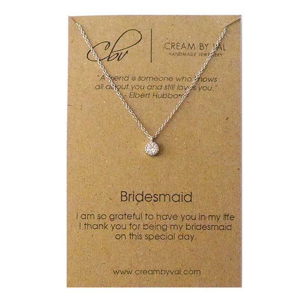 Dainty Bridesmaid Gift