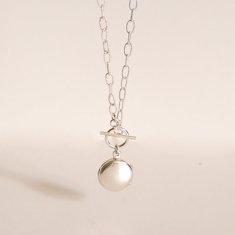 Sterling Silver Locket Necklace