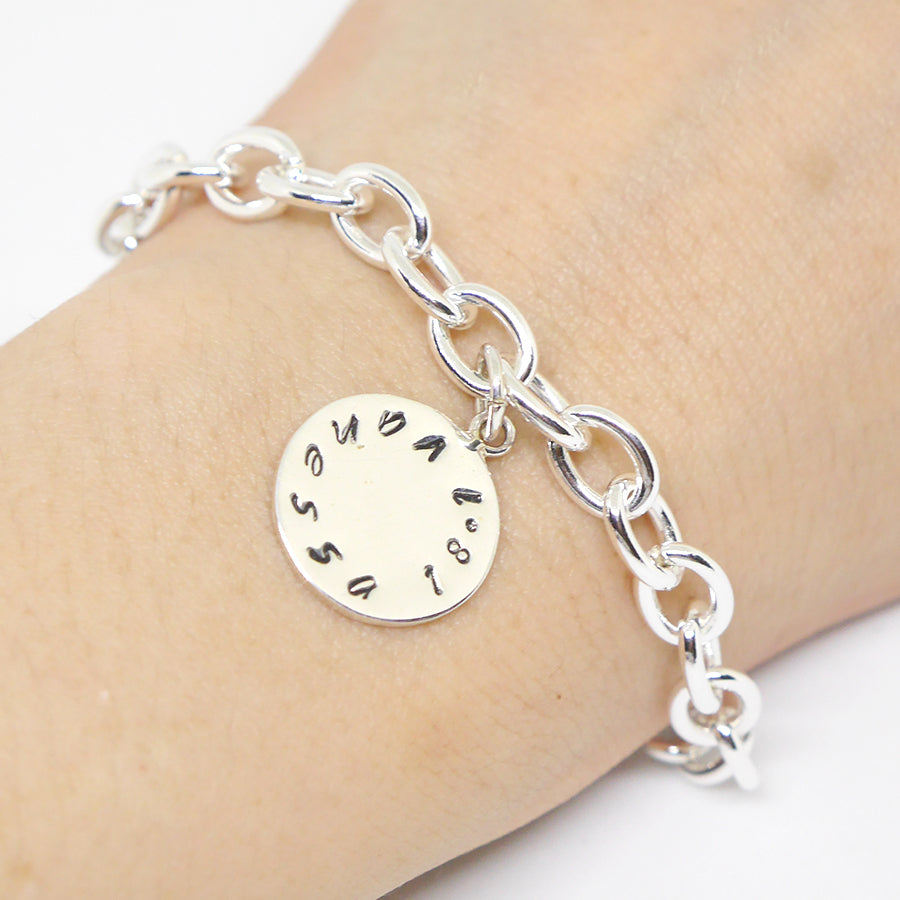 Personalized Sterling Bracelet